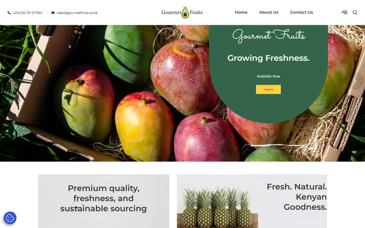 Gourmet Fruits — live capture