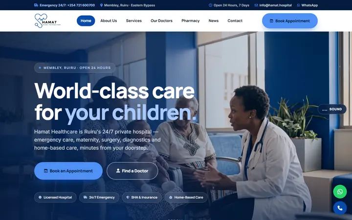 Hamat Healthcare — live capture