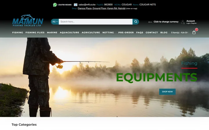 MFT Shop — live capture